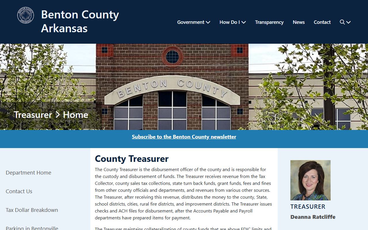 Benton County Unclaimed Money - County Treasurer