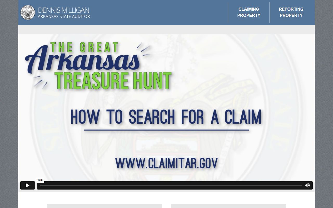 Lonoke County Unclaimed Money - State Database